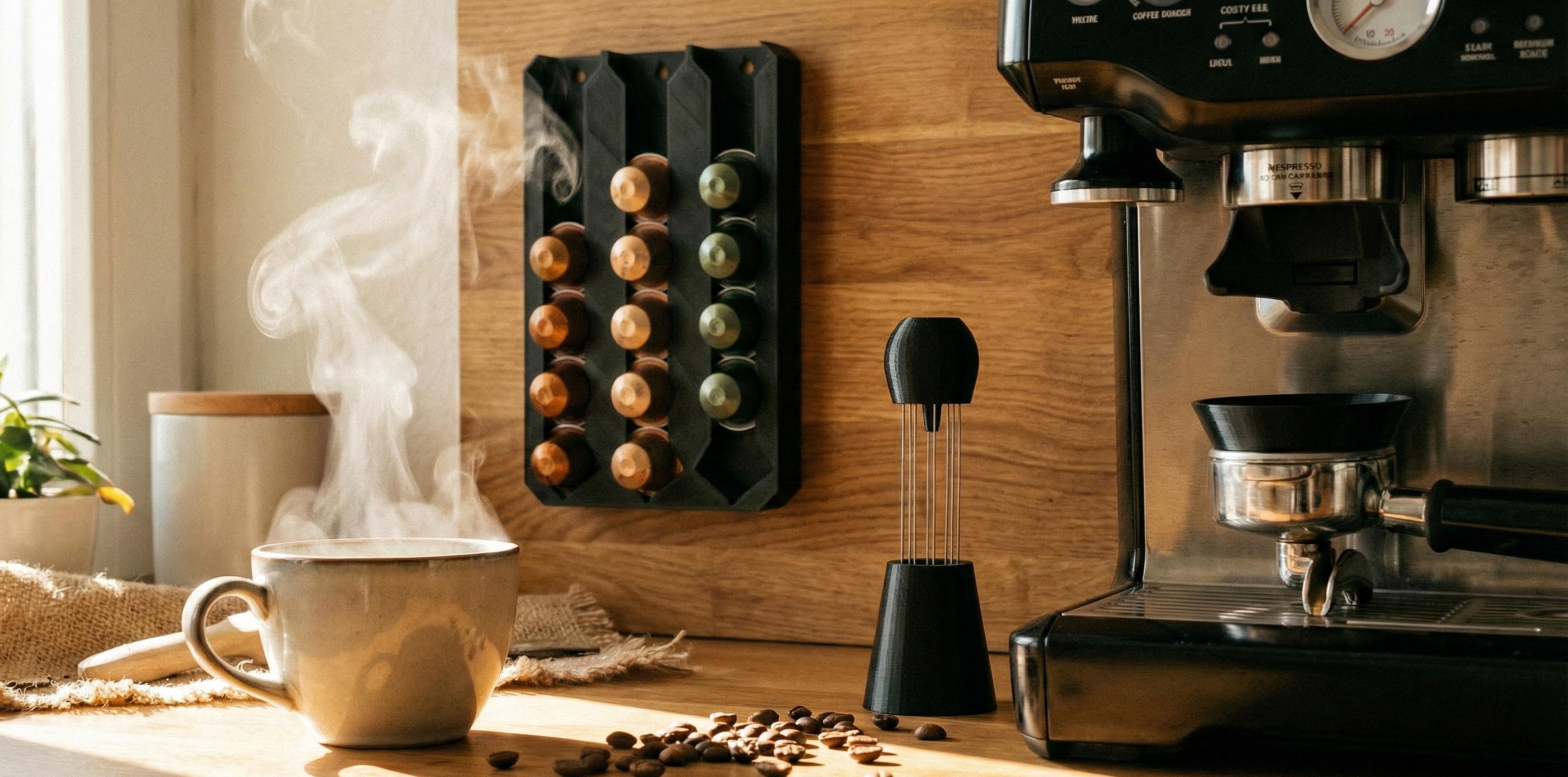 Evinizin Baristası Olun: Kahve Köşesi İçin 3D Baskı Aksesuarlar