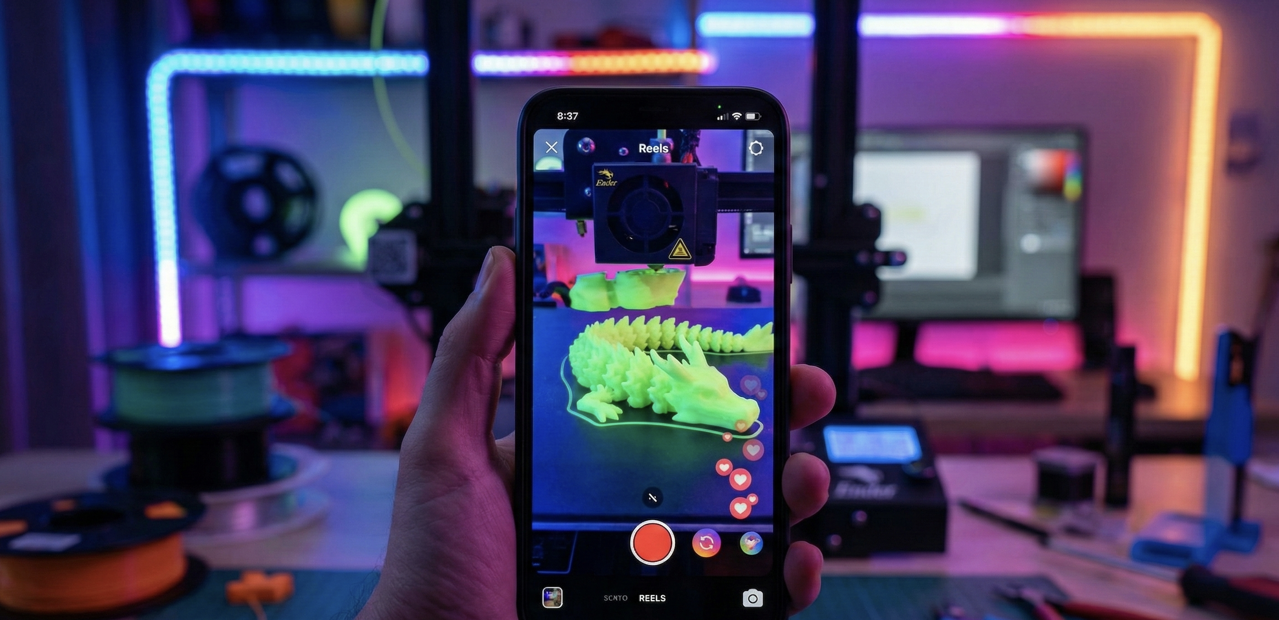 3D Baskı İşinizi Büyütün: Sosyal Medyada Viral Olma ve Müşteri Çekme Rehberi