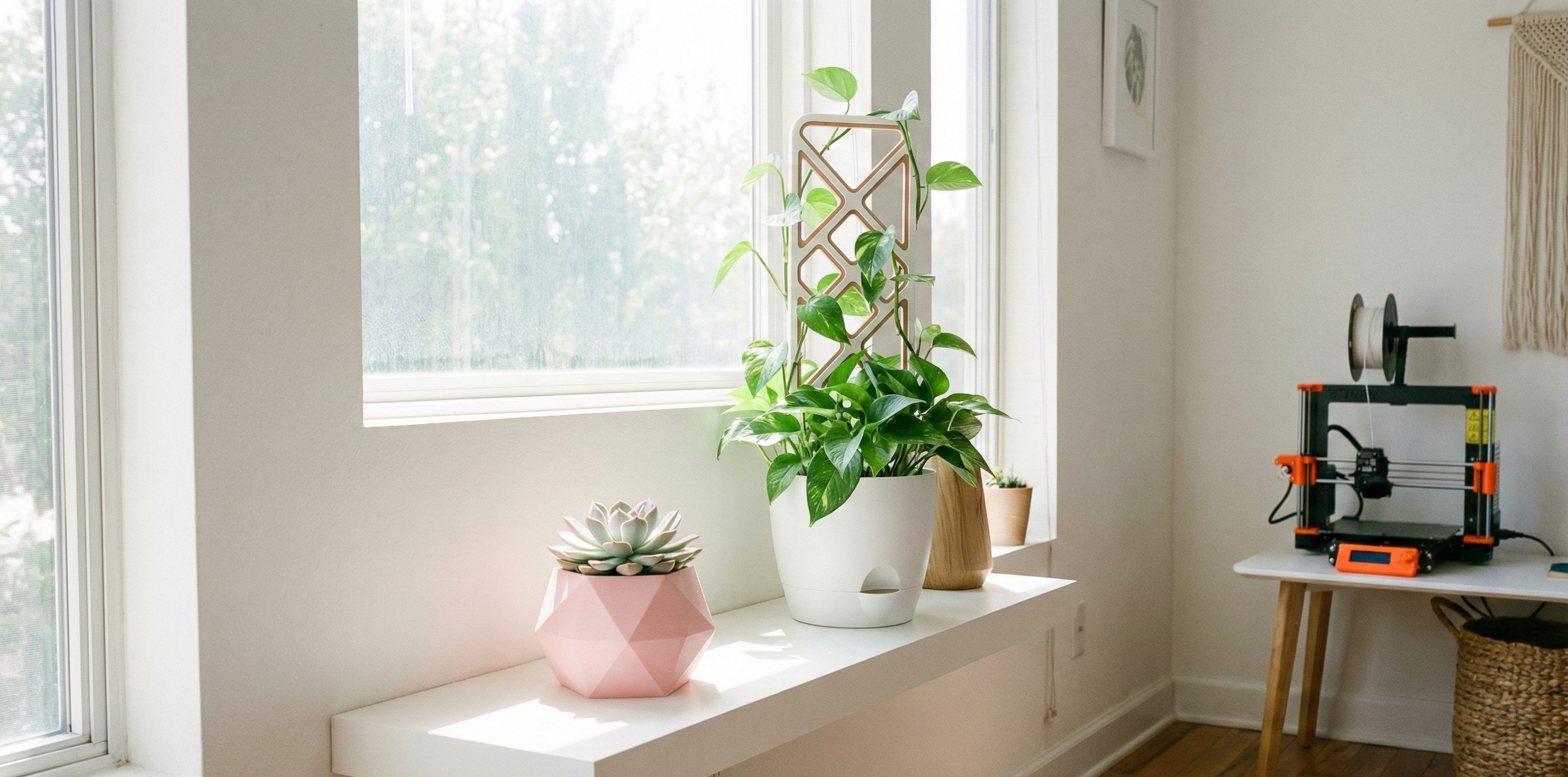 Eviniz Botanik Bahçesine Dönsün: Bitki Delileri İçin 3D Baskı Fikirleri