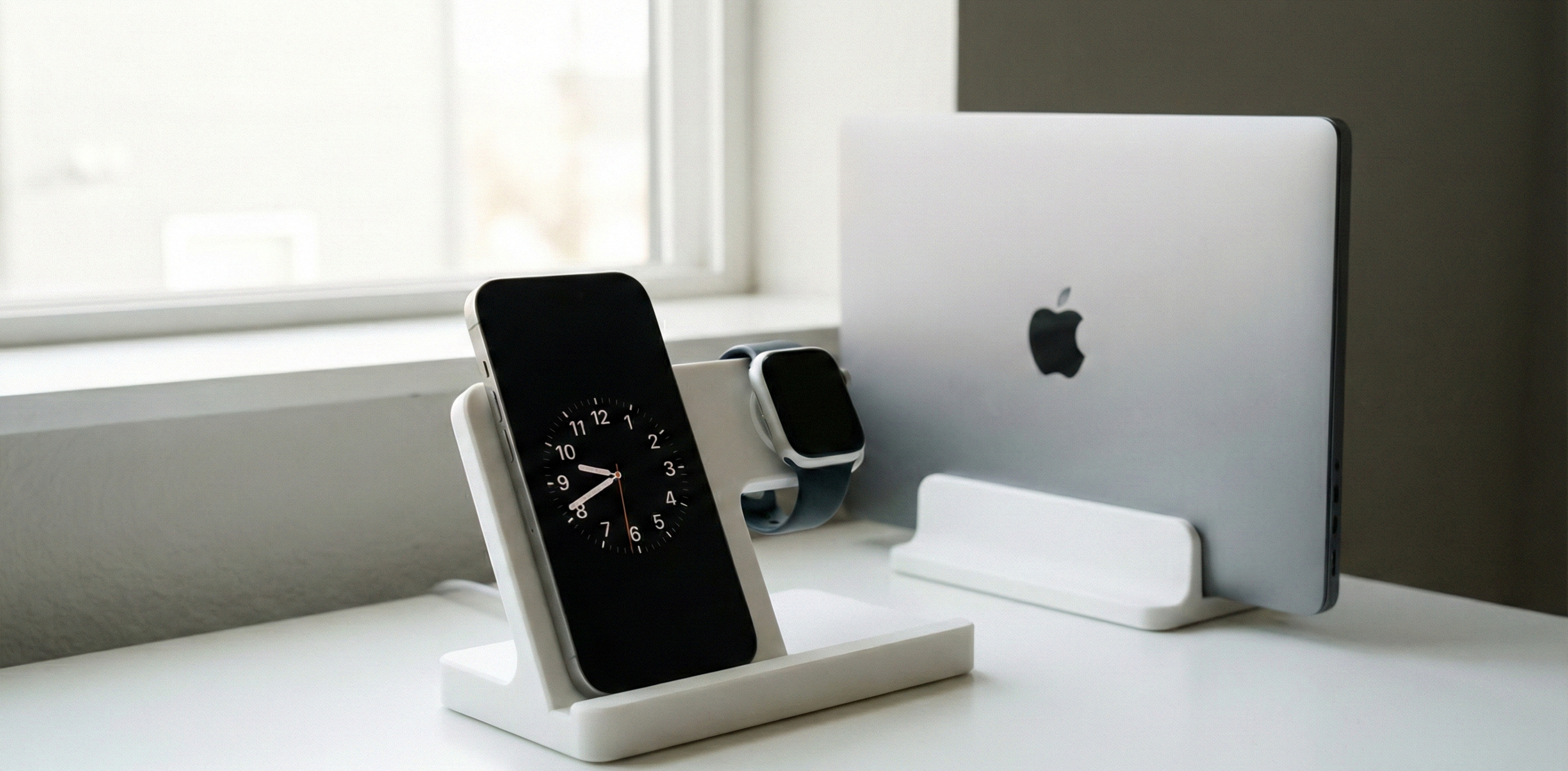 Kablo Kaosuna Son: Telefon, Saat ve Kulaklıklarınız İçin 3D Baskı "Şarj İstasyonları"