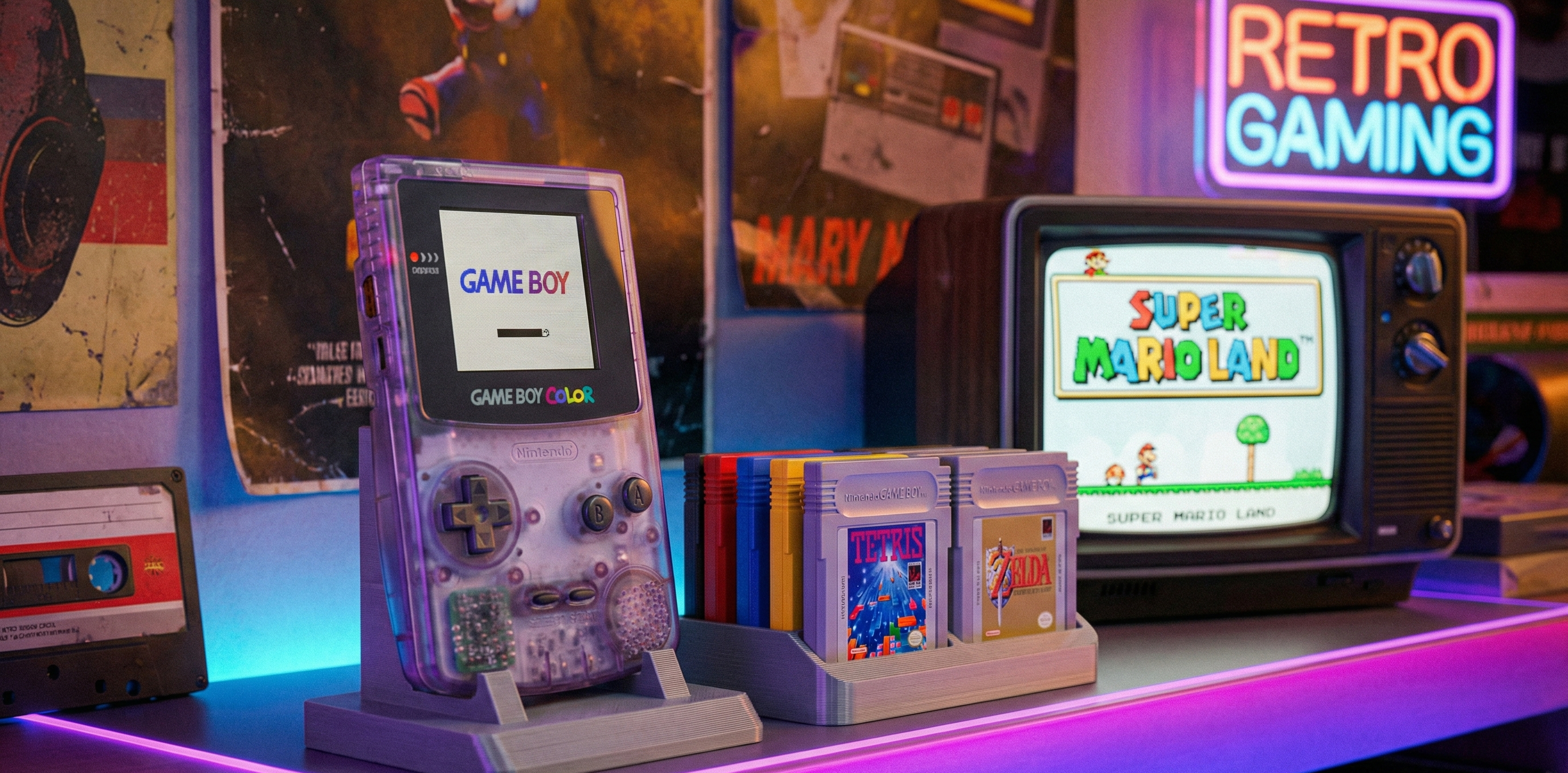 Çekmecedeki Tarihi Çıkarın: Retro Oyun Konsolları İçin 3D Baskı Sergileme ve Koruma Ürünleri