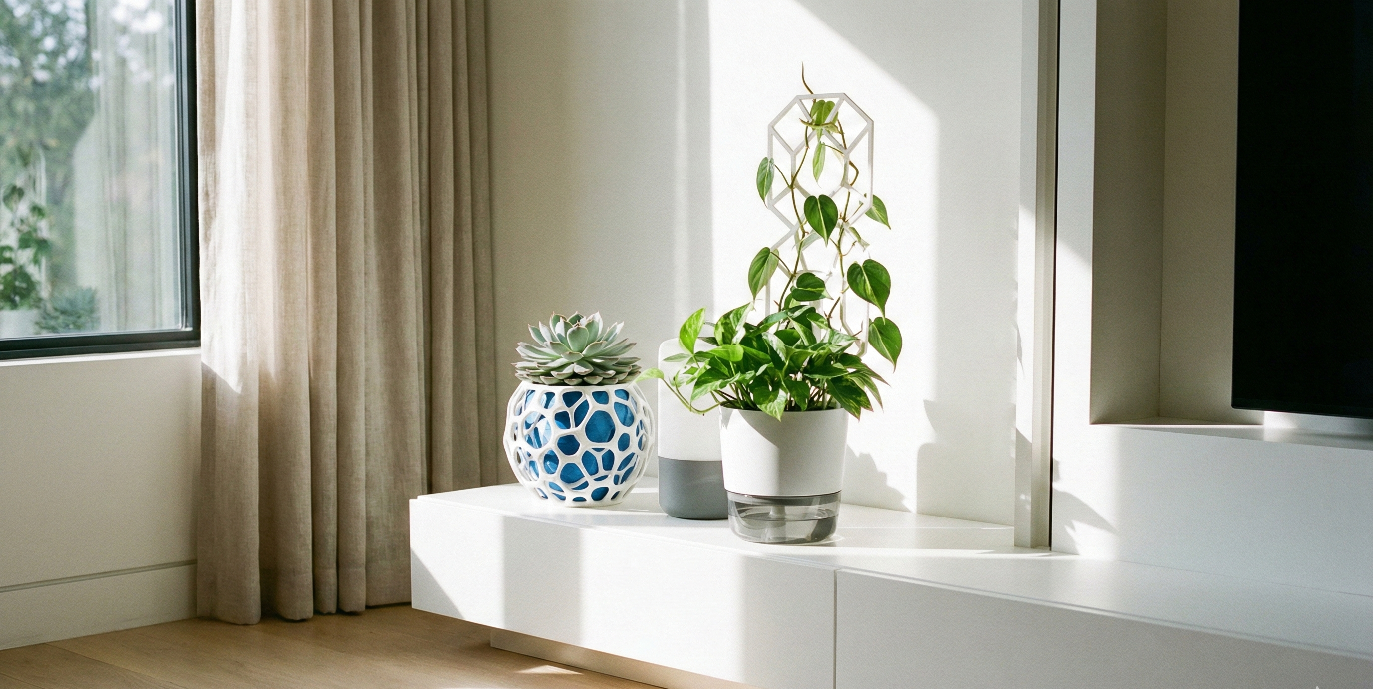 Doğayı Tasarımla Buluşturun: Modern Evler İçin 3D Baskı Saksı ve Bitki Çözümleri