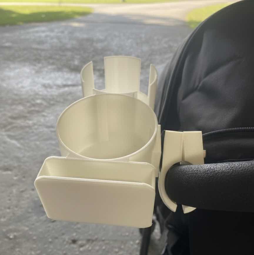 Bebek Arabası Telefon ve Bardak Tutucu Organizer