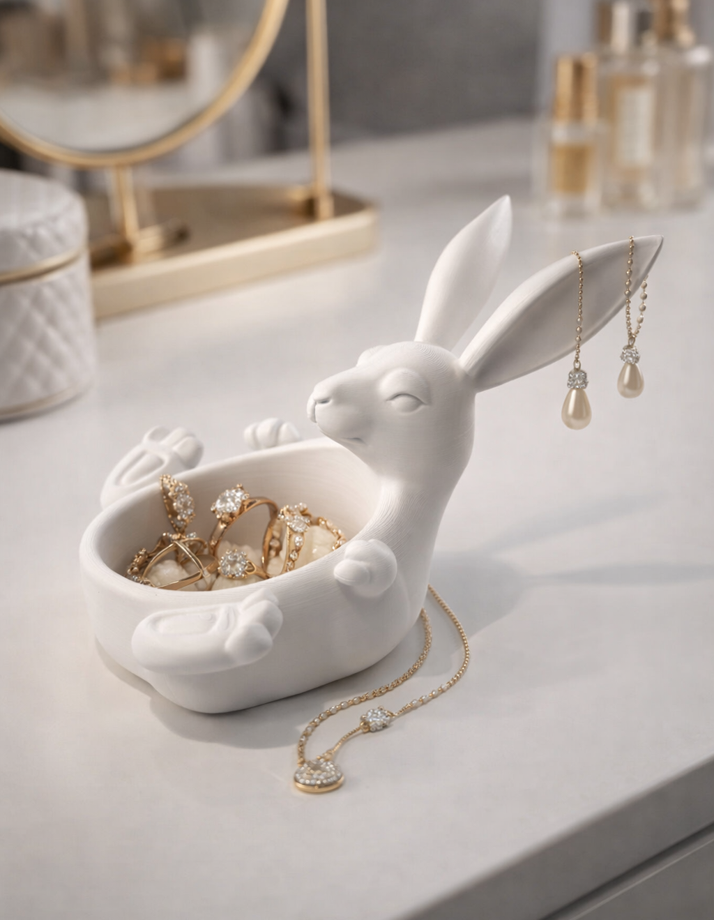 Diritech3D Tavşan Takı Aksesuarı