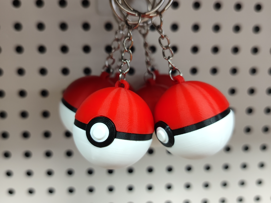 Diritech3D Pokeball Anahtarlık 10lu