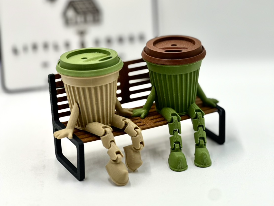 Diritech3D Hareketli Kahve Bardağı