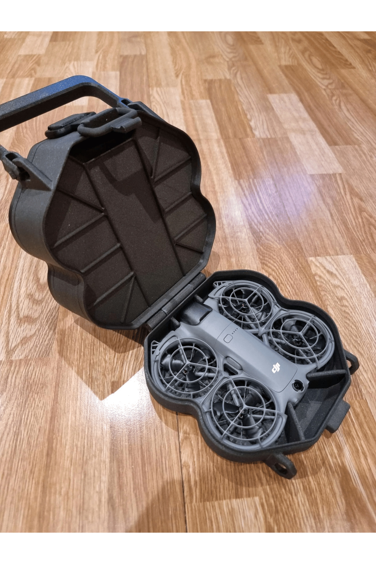 DJI Neo 2 Taşımı Çantası Kutusu - İki Katlı Modüler Taşıma Kutusu Drone Case