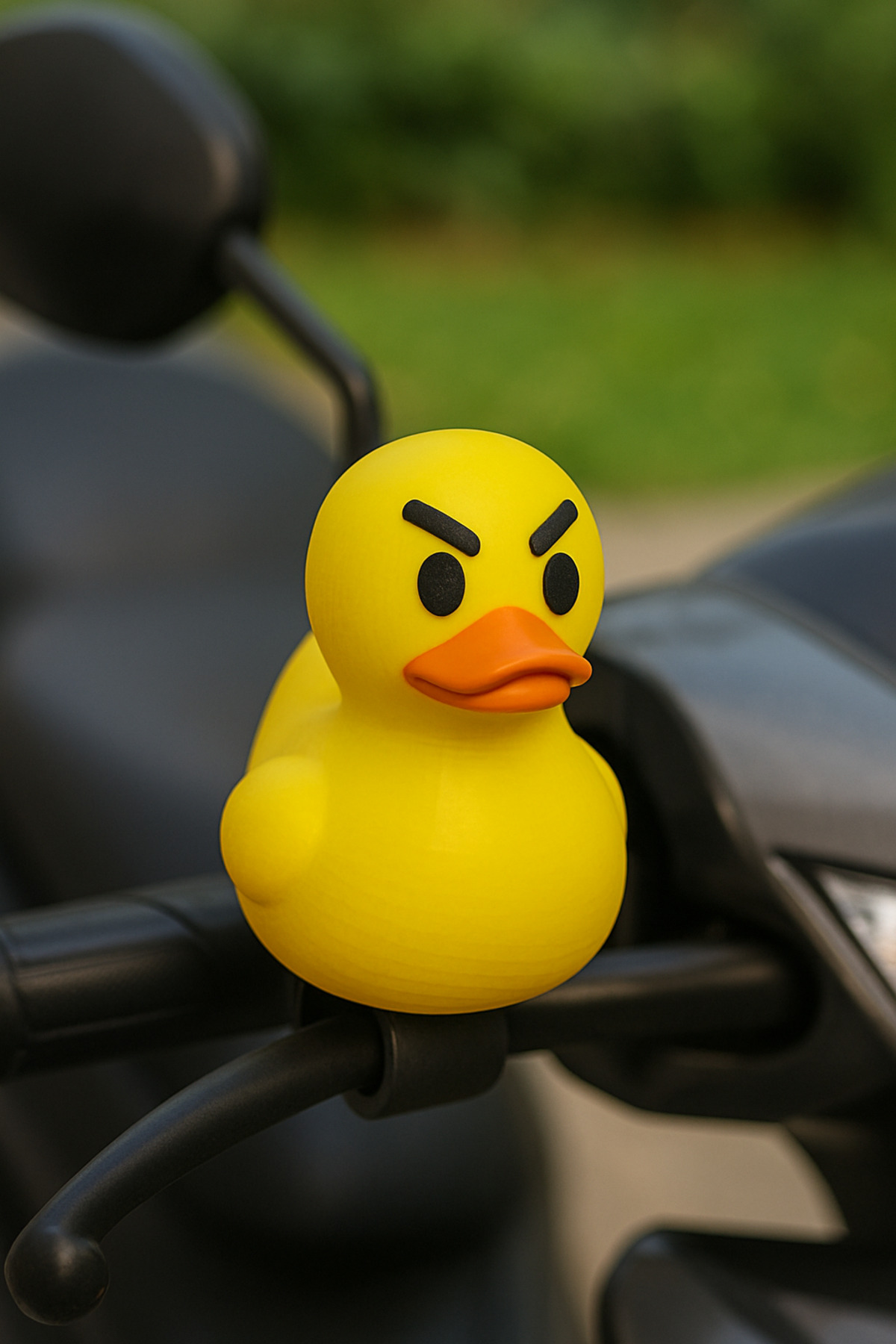 Sevimli Tavuk Gidon Süsü Ayna Süsü Motosiklet Aksesuar