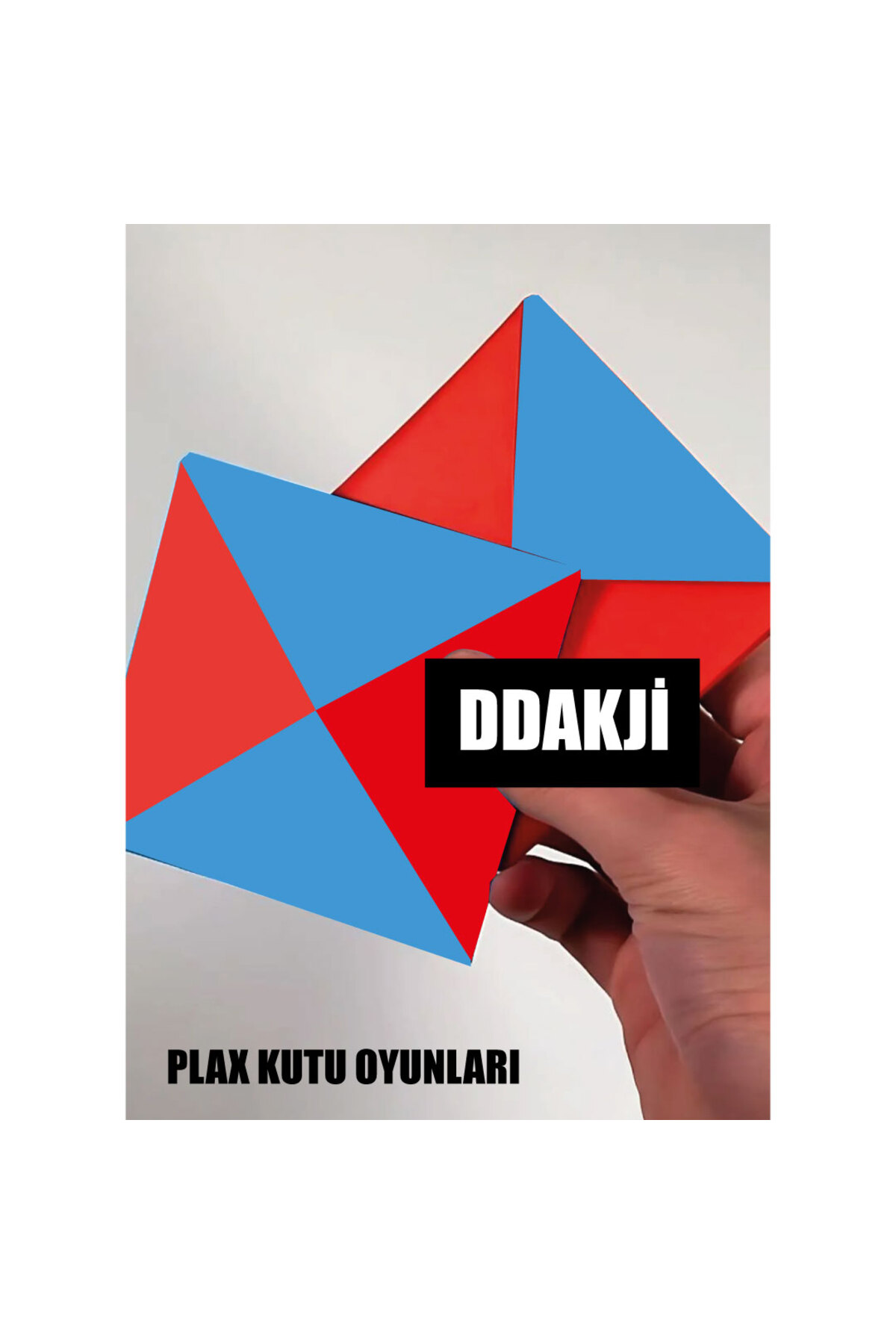 Squid Game Ddakji Oyunu- Zarf Oyunu-kırmızı Mavi Zarf Oyunu- Yeni Model