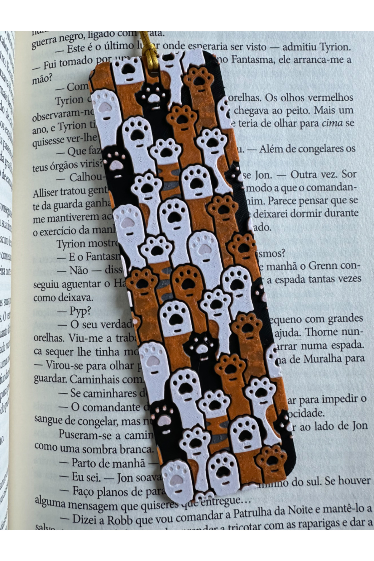 Sevimli Kedi Patili Kitap Ayracı – Renkli ve Dayanıklı Tasarım